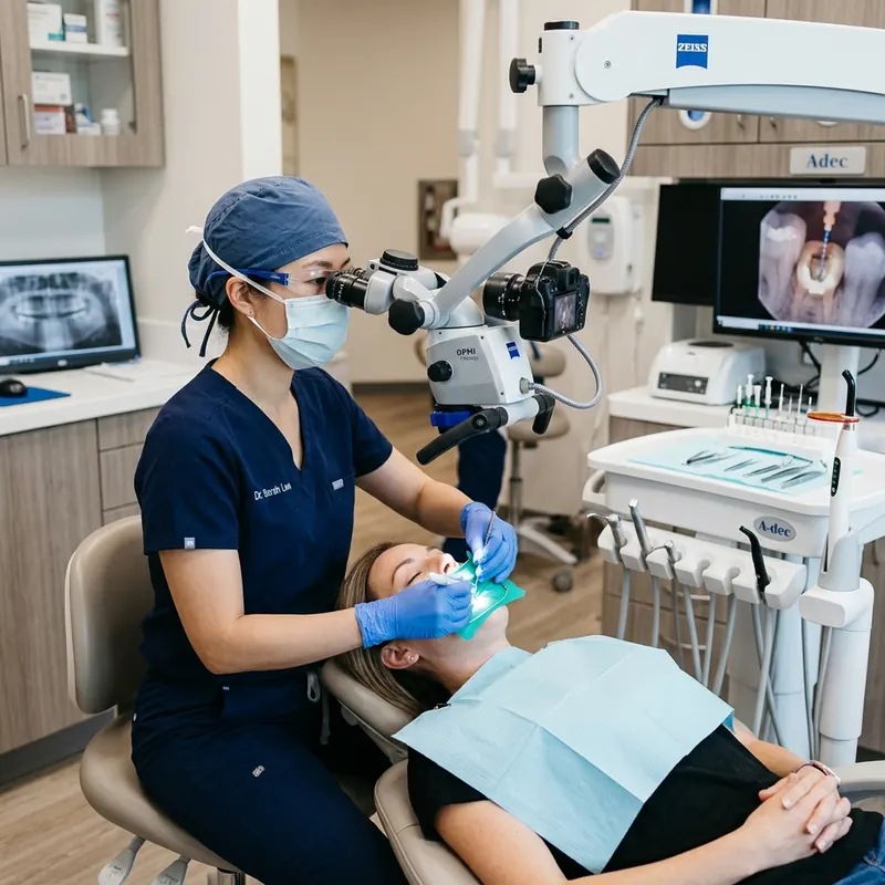 Endodoncia con microscopio dental: tratamiento de conducto en Chimbote